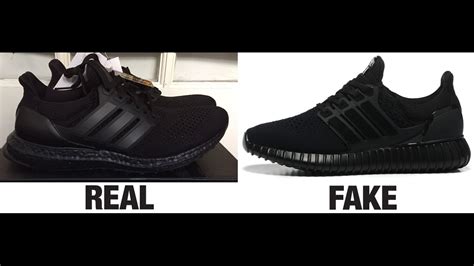 adidas pure boost fake vs real|adidas shoes real or fake.